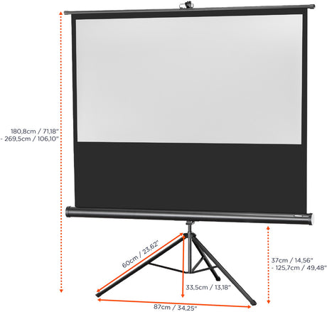 celexon screen Tripod Economy Projector Screen