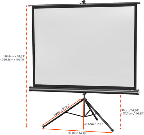 celexon screen Tripod Economy Projector Screen