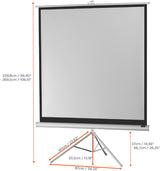 celexon screen Tripod Economy Projector Screen - white edition