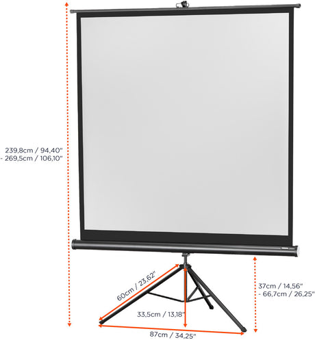celexon screen Tripod Economy Projector Screen