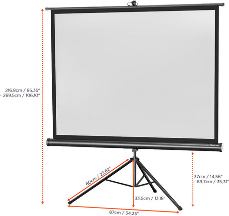 celexon screen Tripod Economy Projector Screen