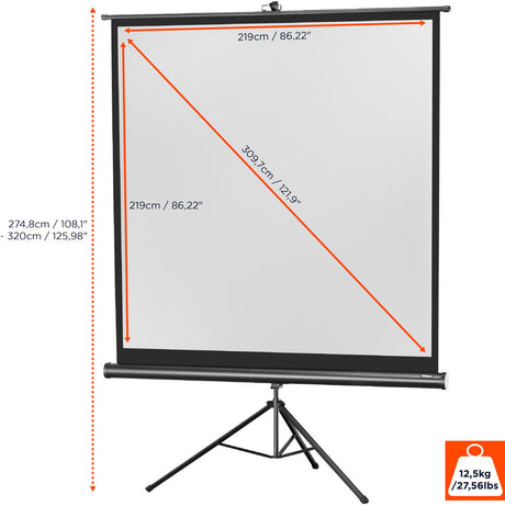 celexon screen Tripod Economy Projector Screen