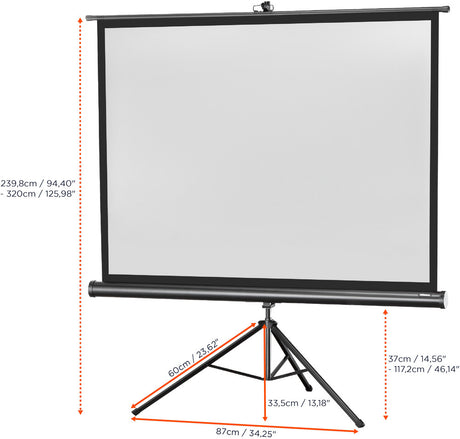 celexon screen Tripod Economy Projector Screen