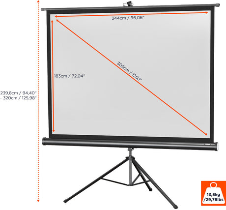 celexon screen Tripod Economy Projector Screen