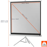 celexon screen Tripod Economy Projector Screen - white edition
