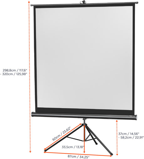 celexon screen Tripod Economy Projector Screen