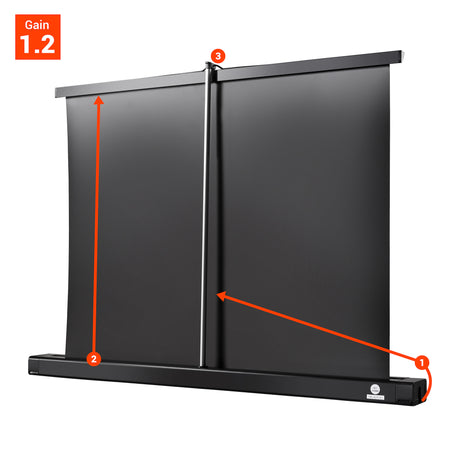 celexon table top Professional Mini screen