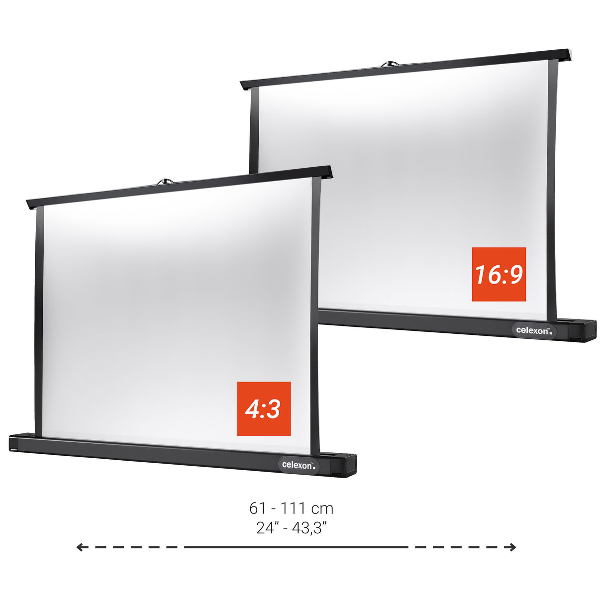 celexon table top Professional Mini screen