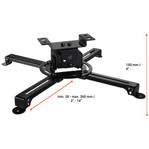 celexon universal ceiling mount MultiCel 1000 Pro black