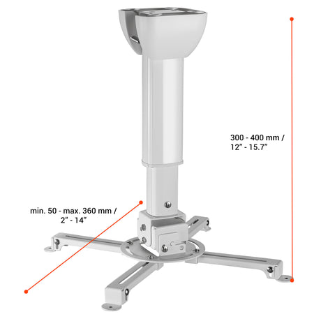 celexon universal ceiling mount MultiCel 3040 Pro white