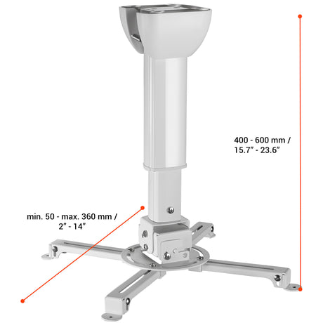 celexon universal ceiling mount MultiCel 4060 Pro white