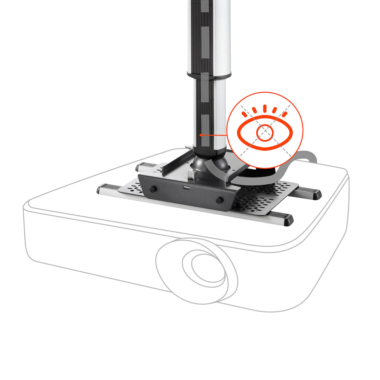 celexon universal ceiling mount MultiCel 4070 Expert