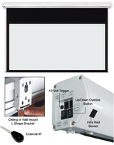 Grandview 16:9 / 16:10 Electric Wall / Ceiling Screen