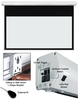 Grandview 16:9 / 16:10 Electric Wall / Ceiling Screen
