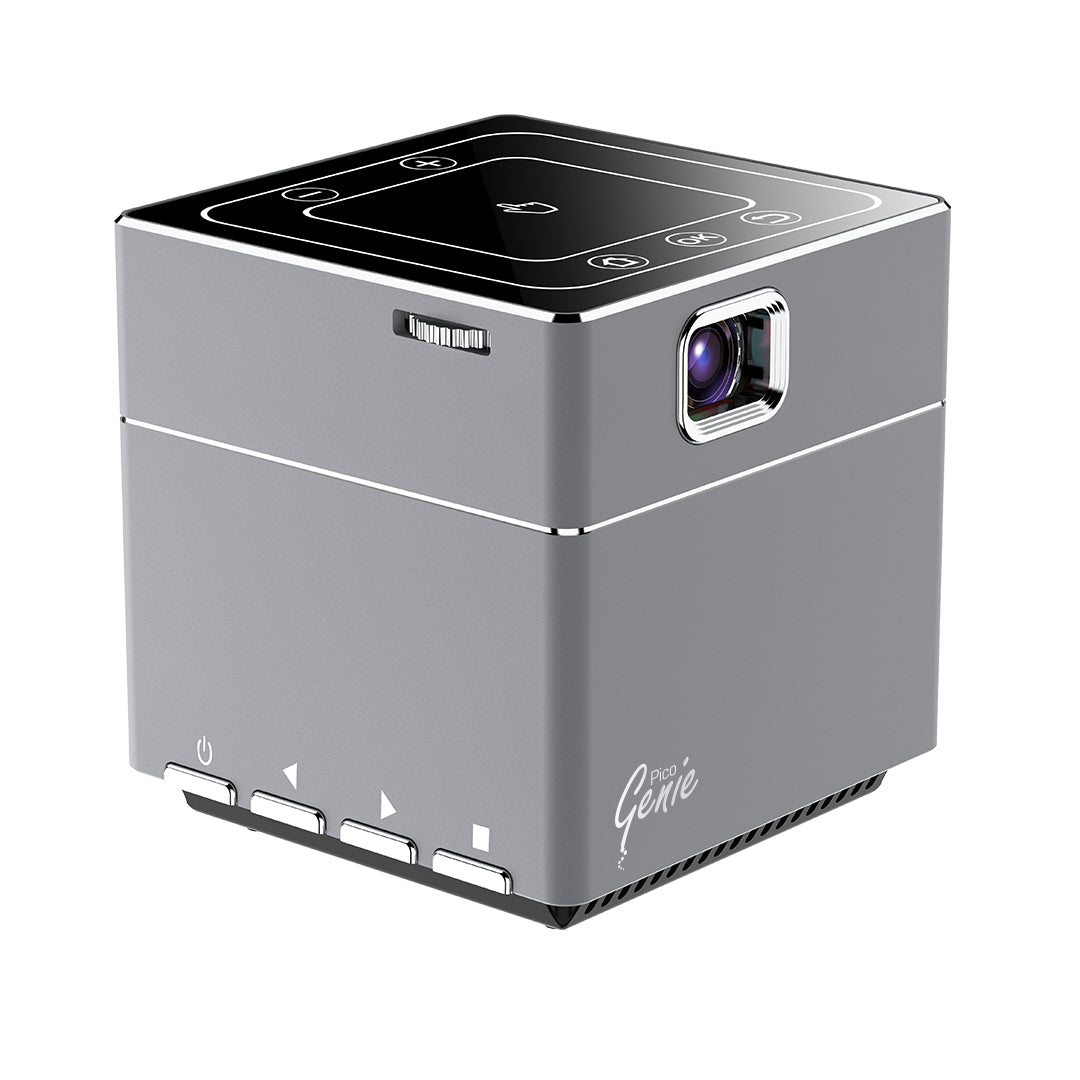 Pico Genie Impact 2.0 Plus Elite Portable Projector Side View