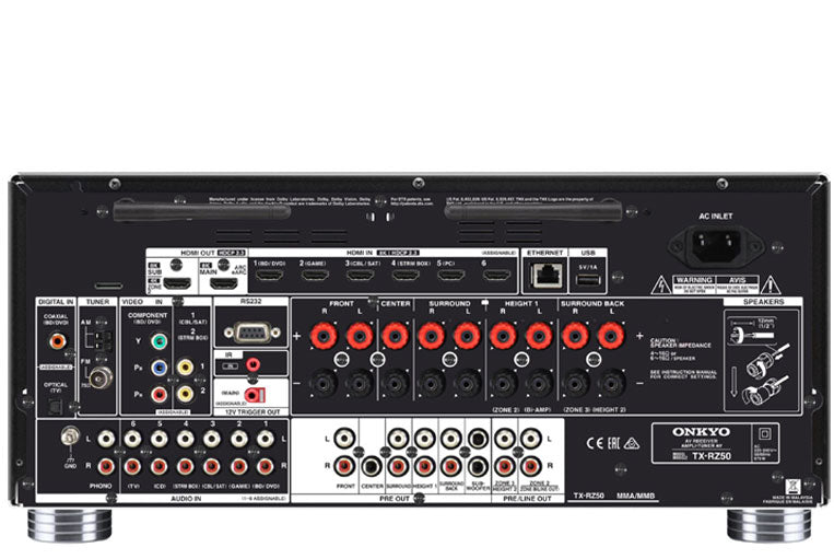 Onkyo TX-RZ50 AV Receiver