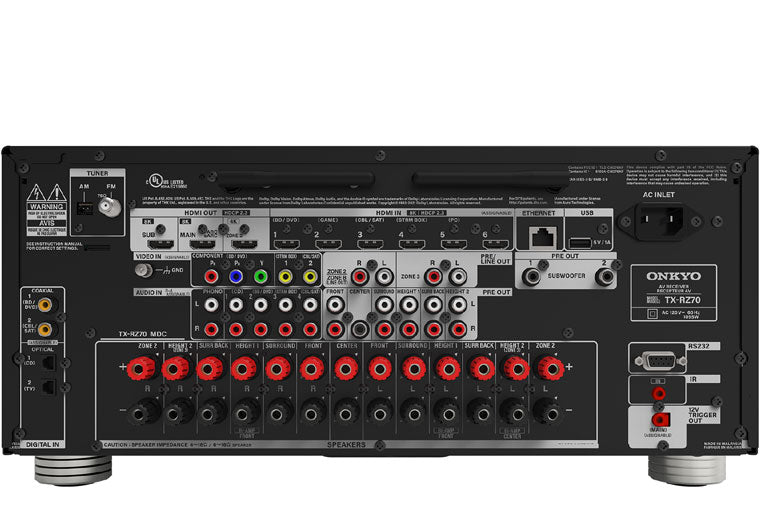 Onkyo TX-RZ70 AV Receiver