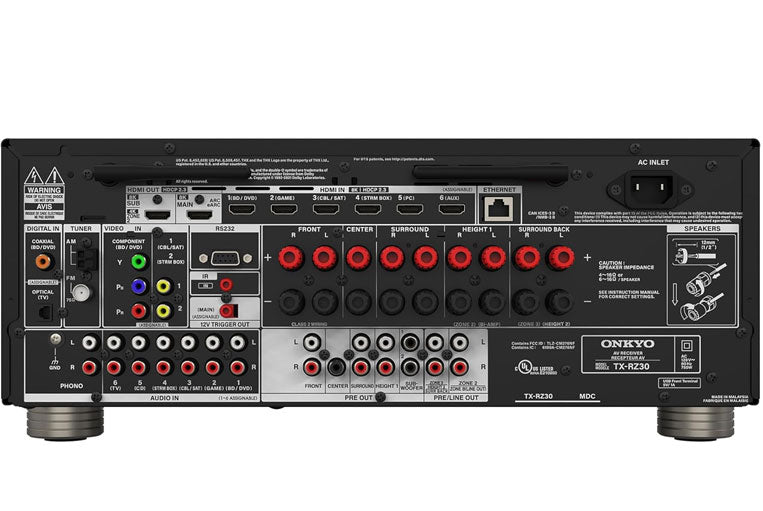 Onkyo TX-RZ30 AV Receiver