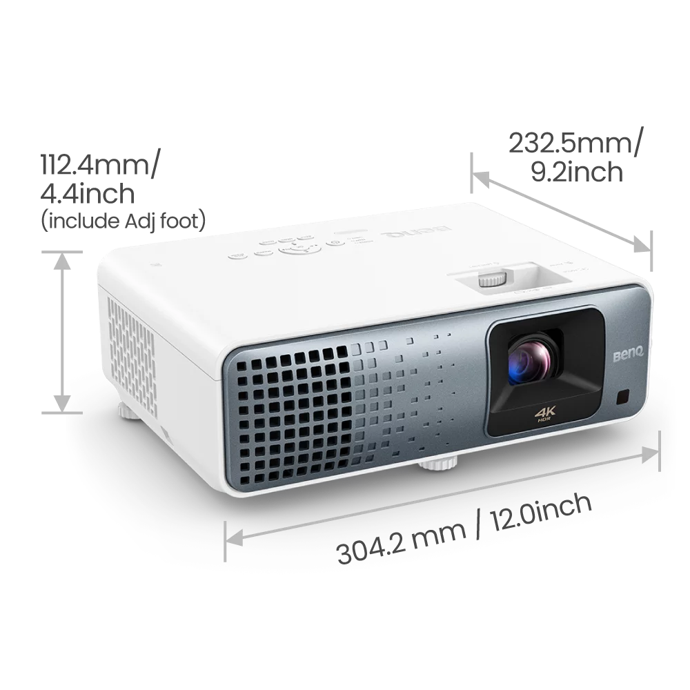 BenQ TK710 4K 3200 ANSI Lumens 16ms Low Input Lag Gaming Projector