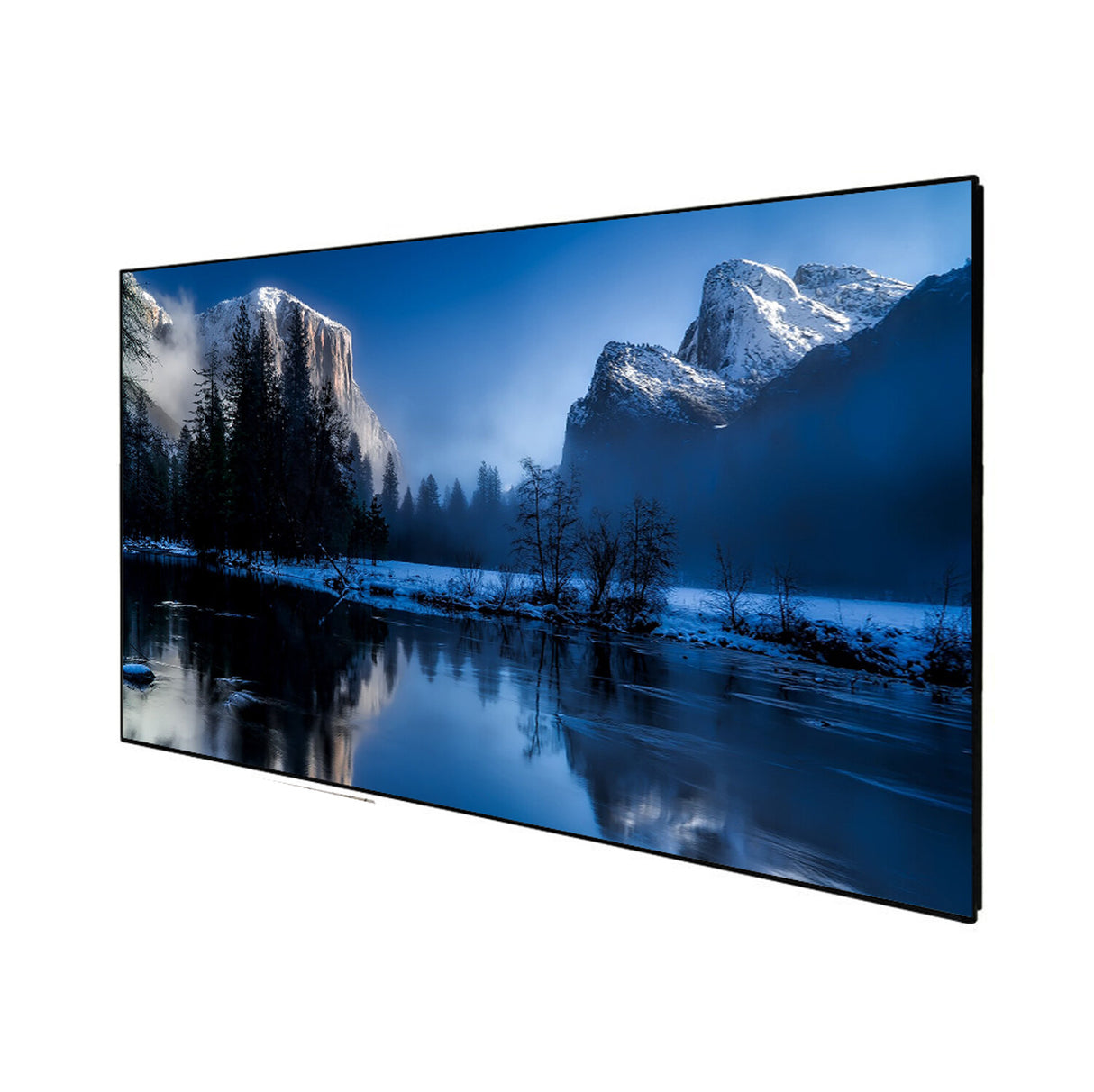 DELUXX Cinema High Contrast Fixed frame Screen SlimFrame 177 x 99cm, 80" - DARKVISION