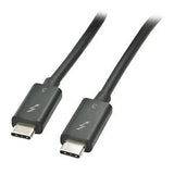 Lindy 1m Thunderbolt 3 Cable (USB type C Male / Male) (41556)