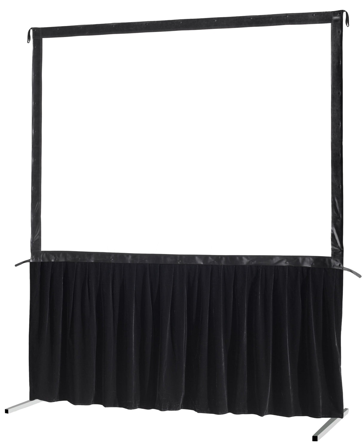 170" Celexon 1-piece drape skirt for folding frame mobile expert - 366 x 229cm