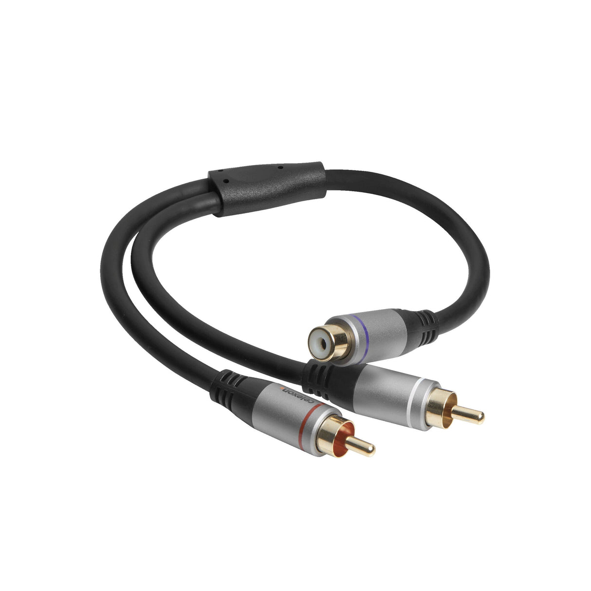 Celexon 2x cinch to cinch m/f audio adapter 0.25m - professional line