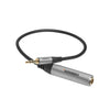 Celexon 3.5mm stereo jack to 6.3mm stereo jack m/f audio adapter 0.25m - professional line