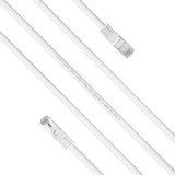 Celexon cat6a patch cable - s/ftp 0.25m, white