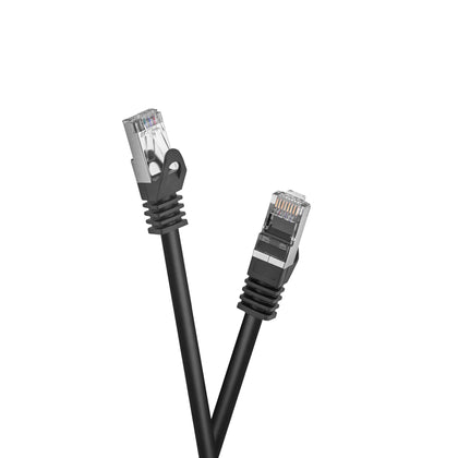 celexon CAT6A patch cable - S/FTP 10m, Black