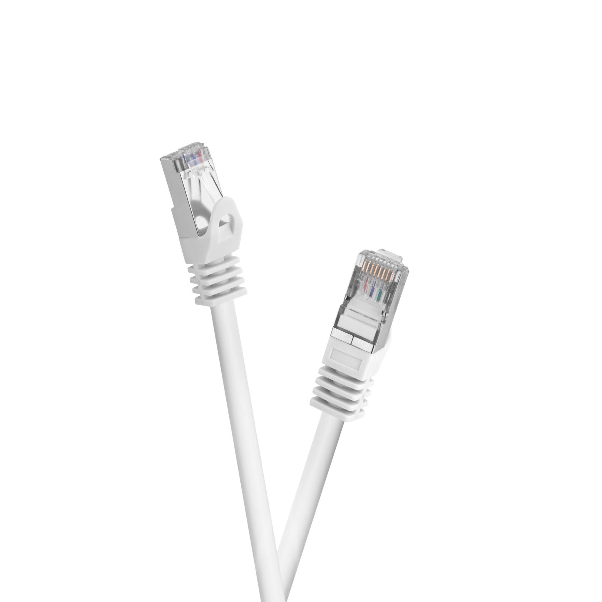 celexon CAT6A patch cable - S/FTP 15m, White