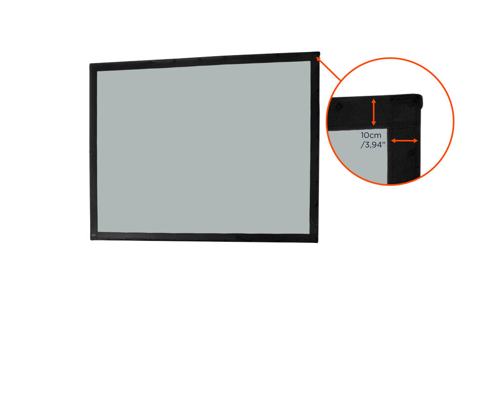 150" Celexon fabric for folding frame mobile expert - 305 x 229cm - rear projection 4:3