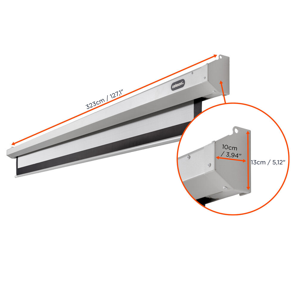 136" Celexon screen electric economy 300 x 169 cm 16:9