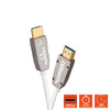Celexon uhd optical fibre hdmi 2.1 8k active cable 20m, white