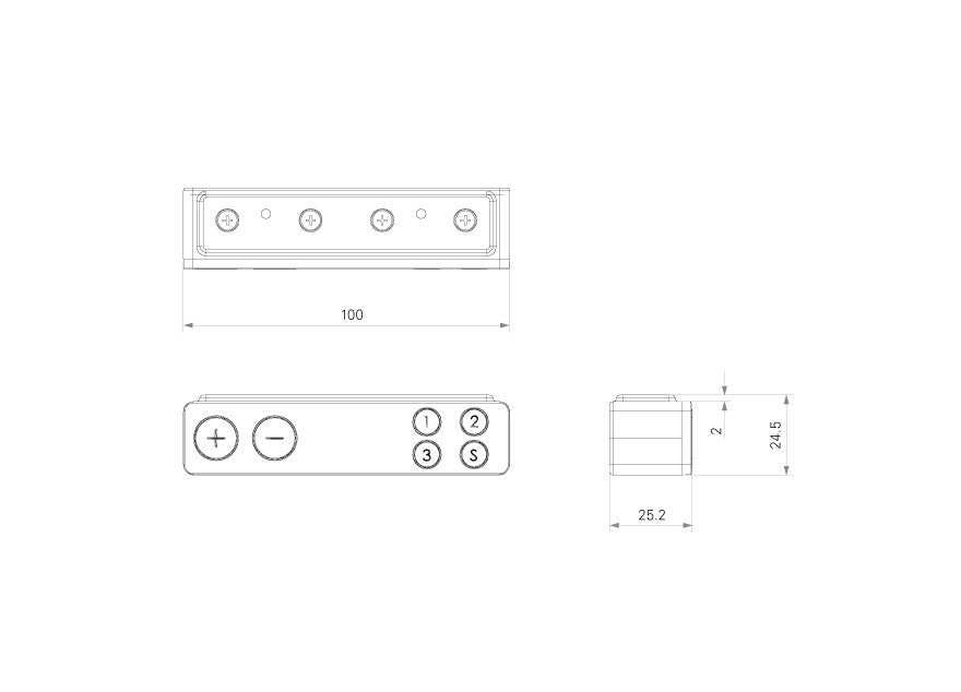 Celexon control unit with memory function for expert series display stands