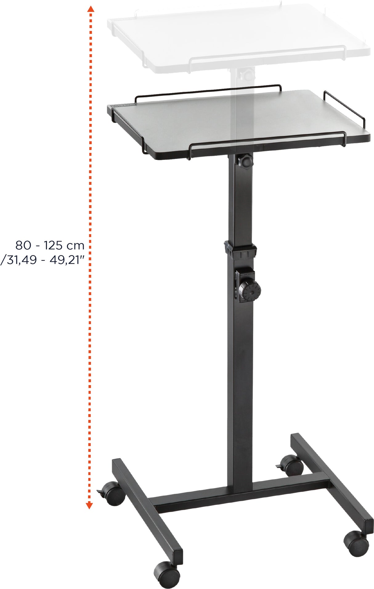 Mesa para proyector Celexon pt2000 - negra