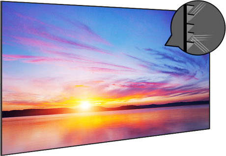 CHiQ 100” S-CK100 ALR Black Grid UST Projection Screen